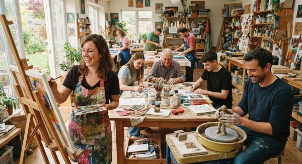 Top 10 ateliers d'initiation pour stimuler votre créativité